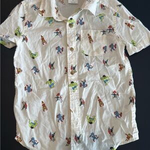 Boys Superhero Graphic Short Sleeve Shirt